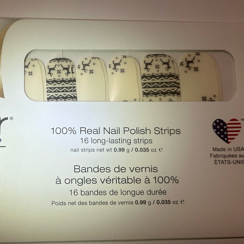 Color street Nail strips overlay. A Dashing Time